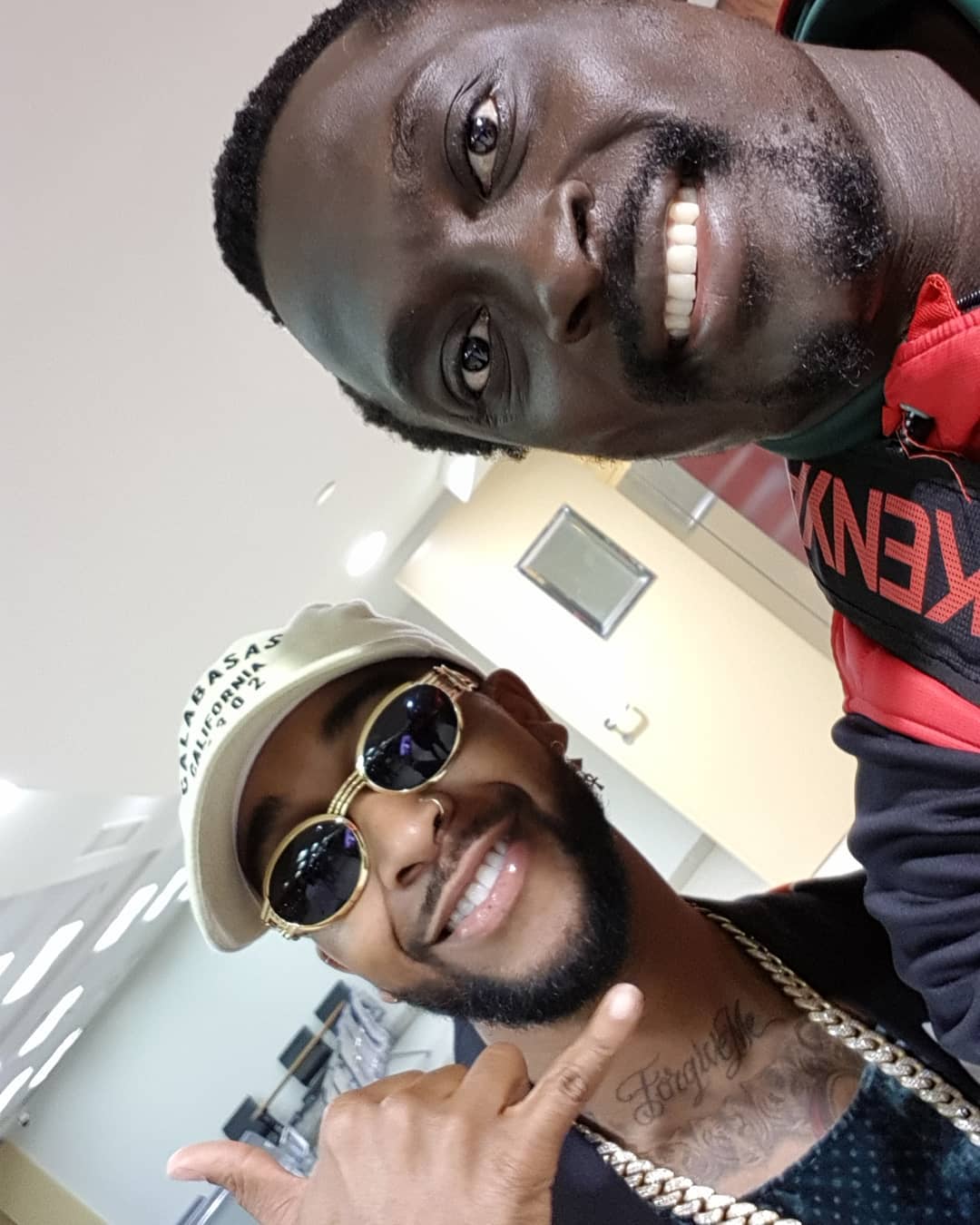2018-04-03-Collins Injera: Is Hanging Out With Omarion From The USA