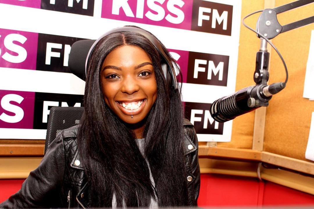 2018-04-23-Adelle Onyango: Is Representing At The Kiss 100 FM Studio In Kellywood
