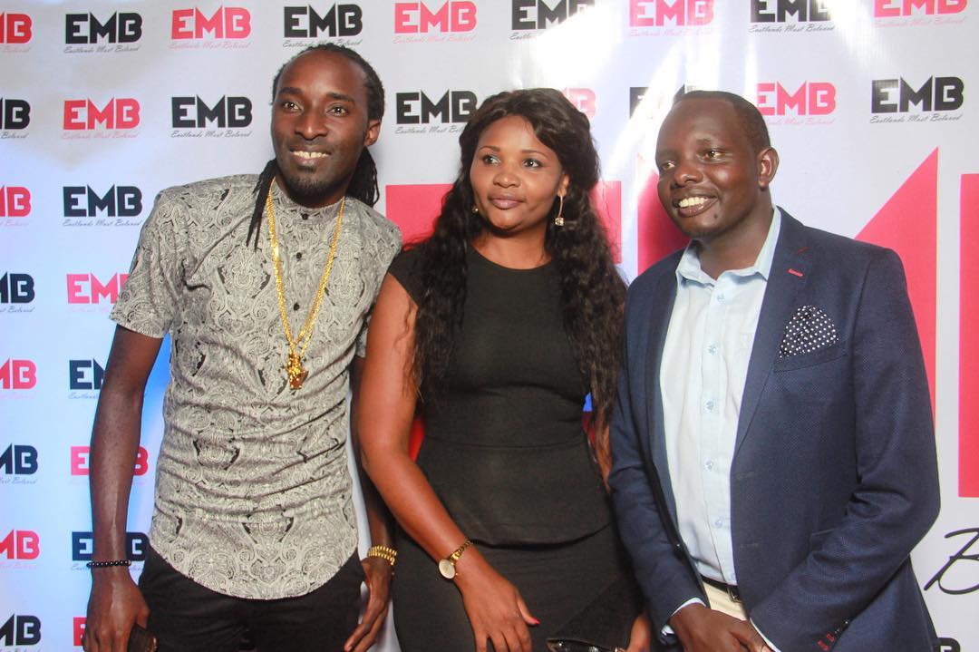 2018-04-24-Dj Sadic Genius, Lady Bee And Anto Ndiema: Spotted At The EMB Records Event In Kellywood