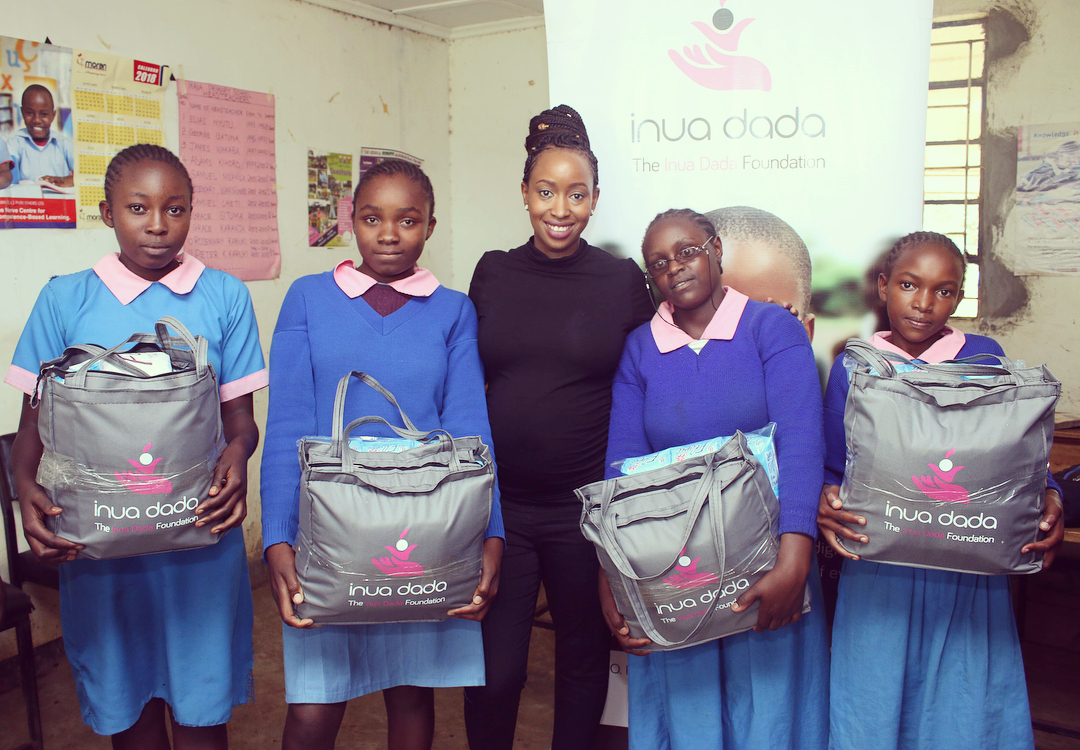 2018-06-28-Janet Mbugua: Is At Maua Primary School In Chokaa Slum For An Inua Dada Foundation 2018 Event
