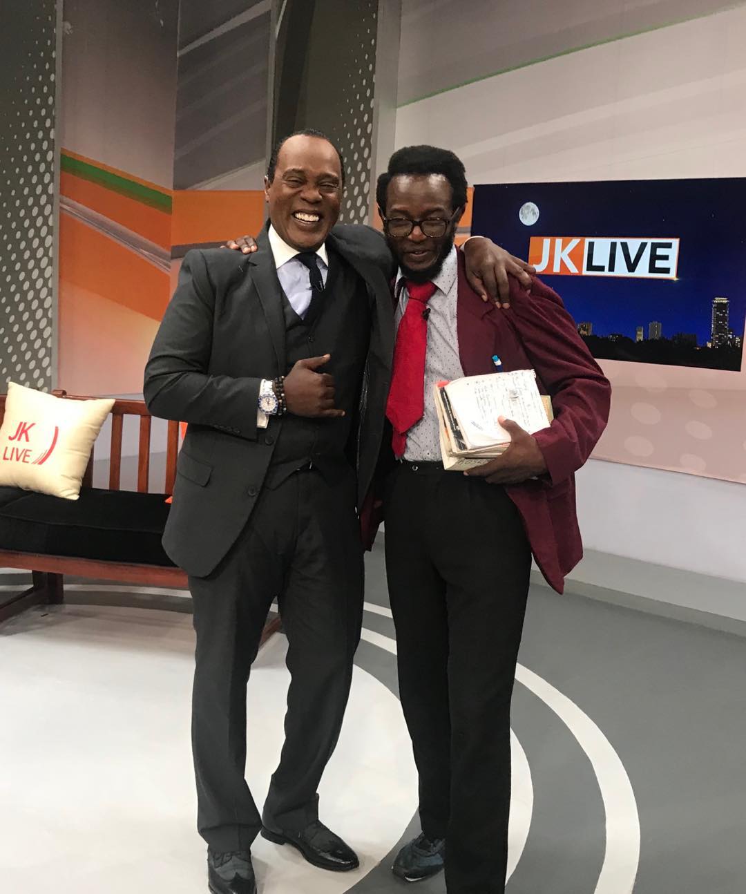2018-10-11-Prof. Hamo And Jeff Koinange: Comedian, Citizen TV Host Were A Hoot And A Half On JK Live