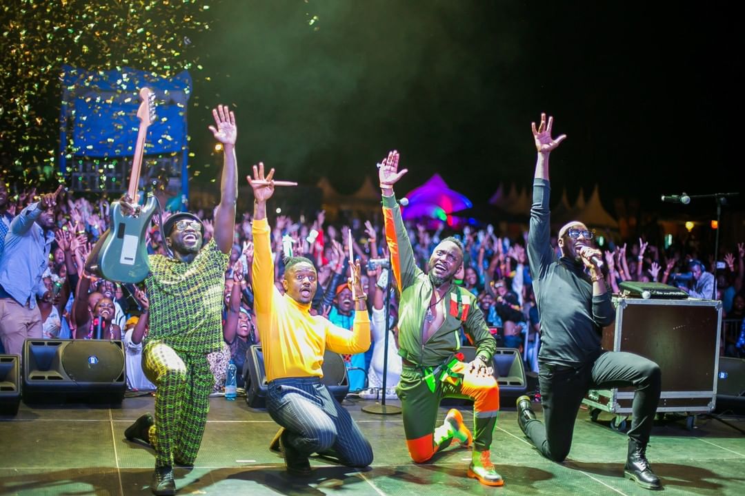 2018-11-23-Sauti Sol: Bien, Polycarp, Savara And Chimano Rocked The House At Blankets And Wine 10th Anniversary In Kellywood