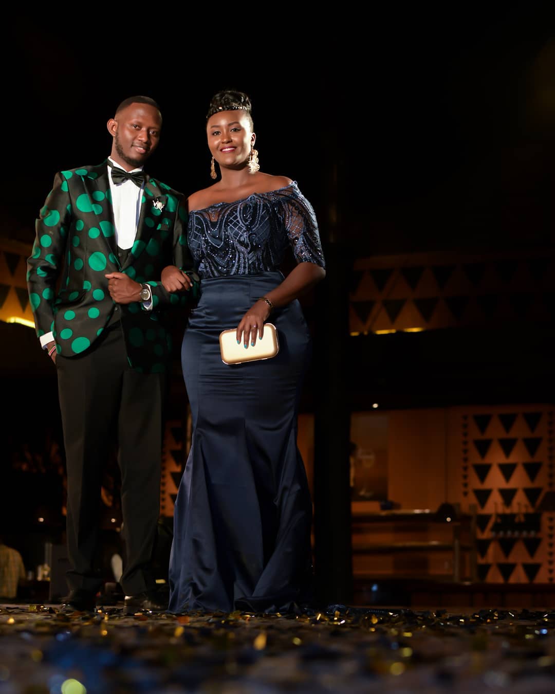 2018-12-13-Daddie Marto With Wife Kokueendera Lwanga In Kellywood: Looking Glam At Kalasha Awards 2018, Did He Defend?