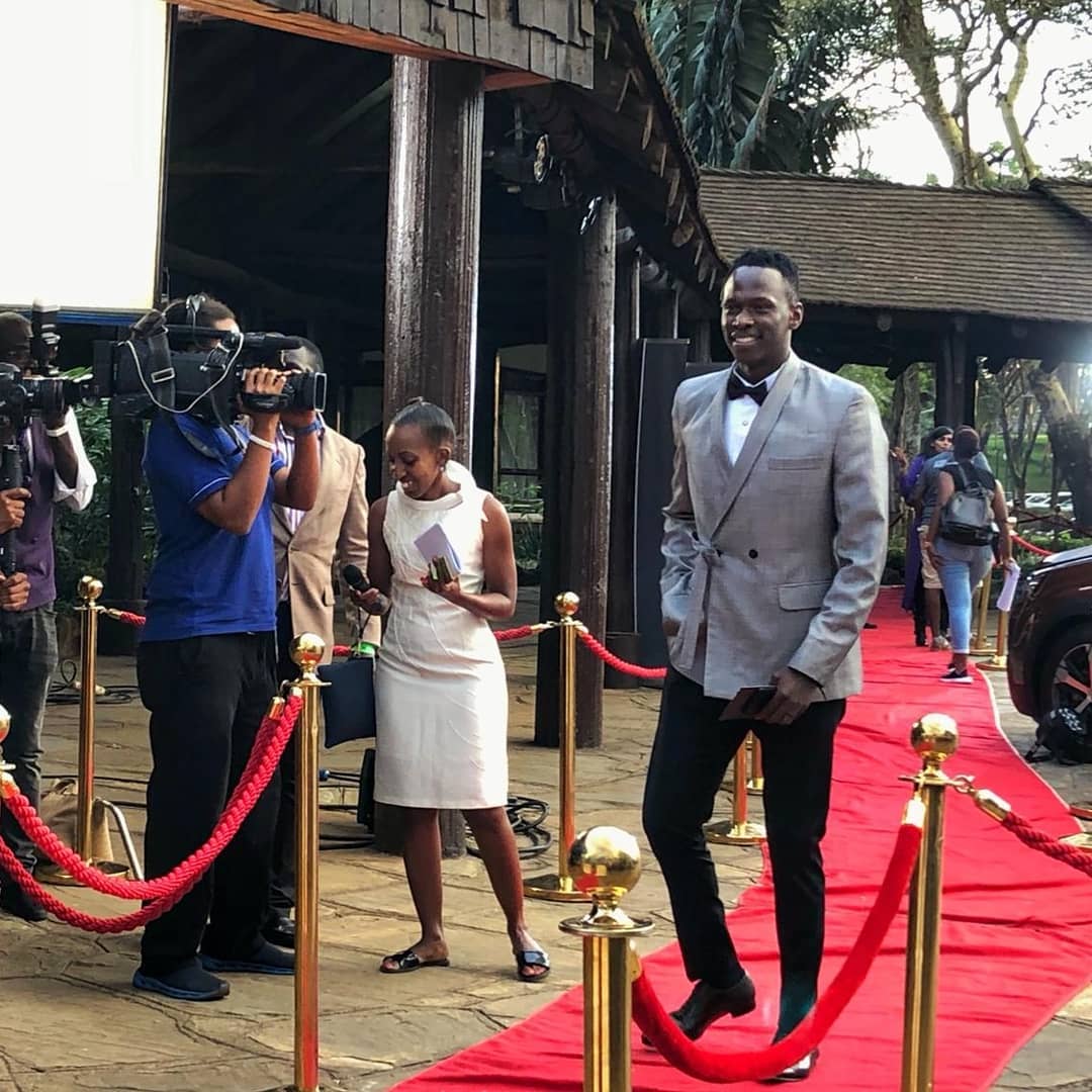 2018-12-14-Brian Ogola: Kellywood Actor Arriving On The Red Carpet At The Kalasha Awards 2018