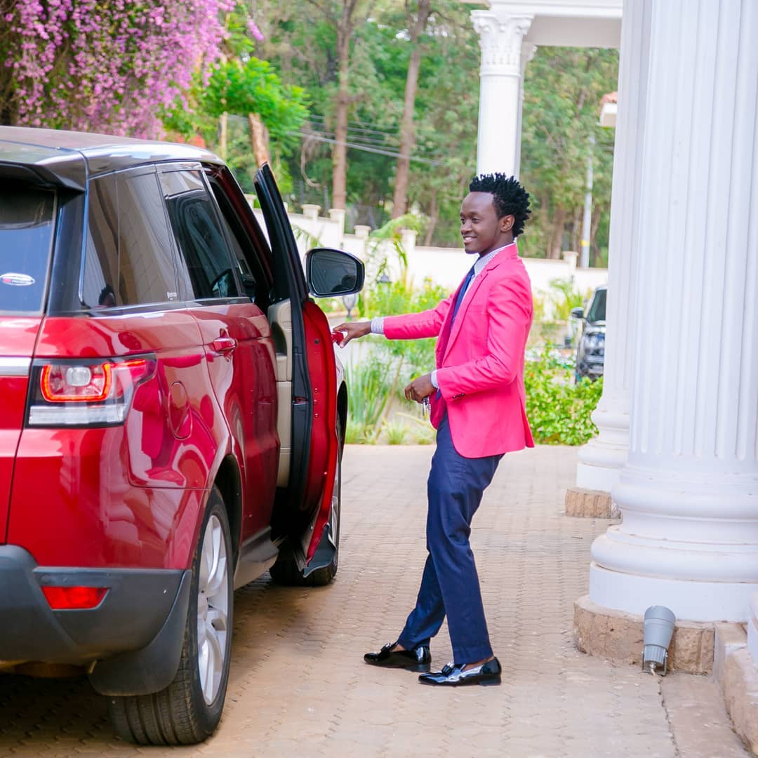2019-5-11-Bahati Spotted Driving Swanky Red Range Rover In Kellywood: He Has Relaunched EMB Records